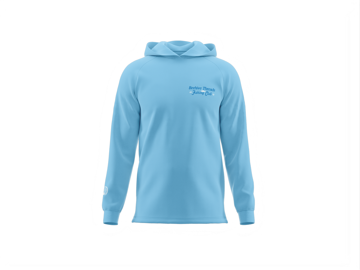 Fishing Club Lightweight Sun Hoodie — Beehive Threads